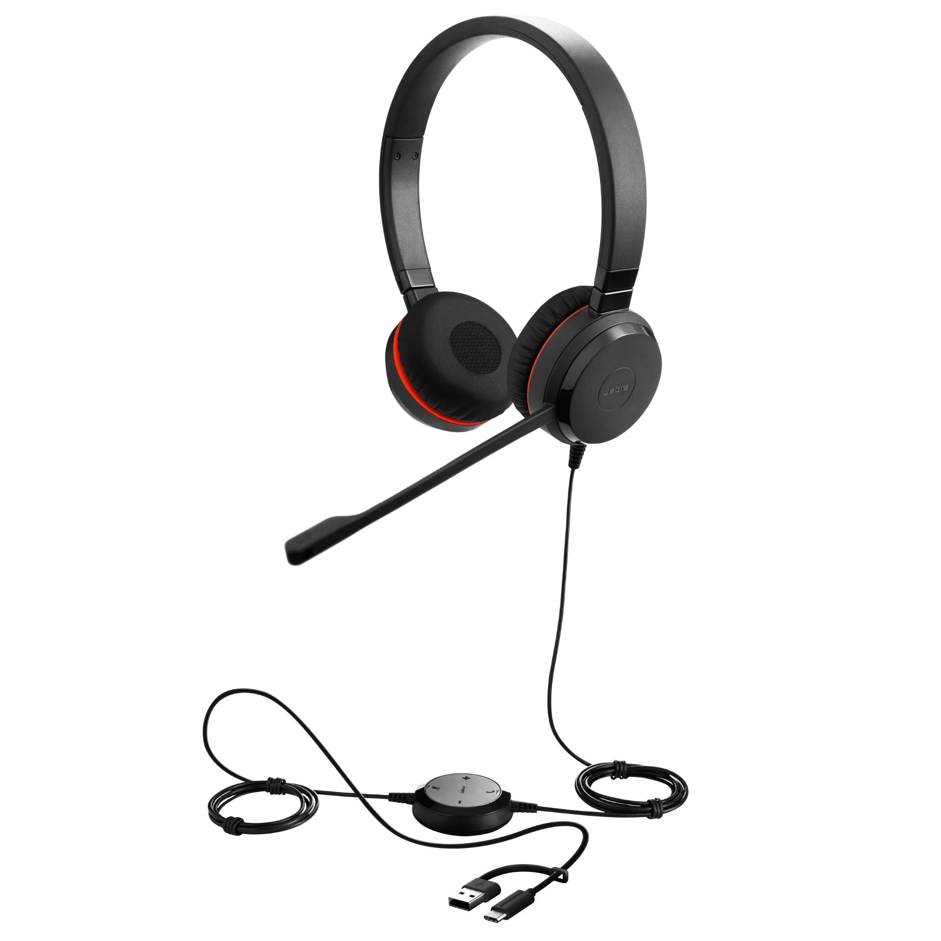Jabra Evolve 30 II Duo USB MS Kulak &Uuml;st&uuml; Kulaklık (Jabra T&uuml;rkiye Garantili)